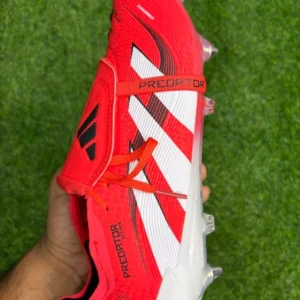 Predator Foldover Elite Red SG With Lace(Metal Changer)